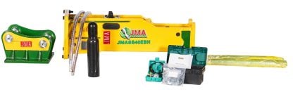 1,356 Joules Hydraulic Hammer for 7 - 10 Tons Excavators.