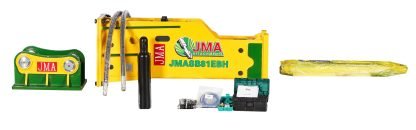 4,500 Joules Hydraulic Hammer for 18 - 26 Tons Excavators.