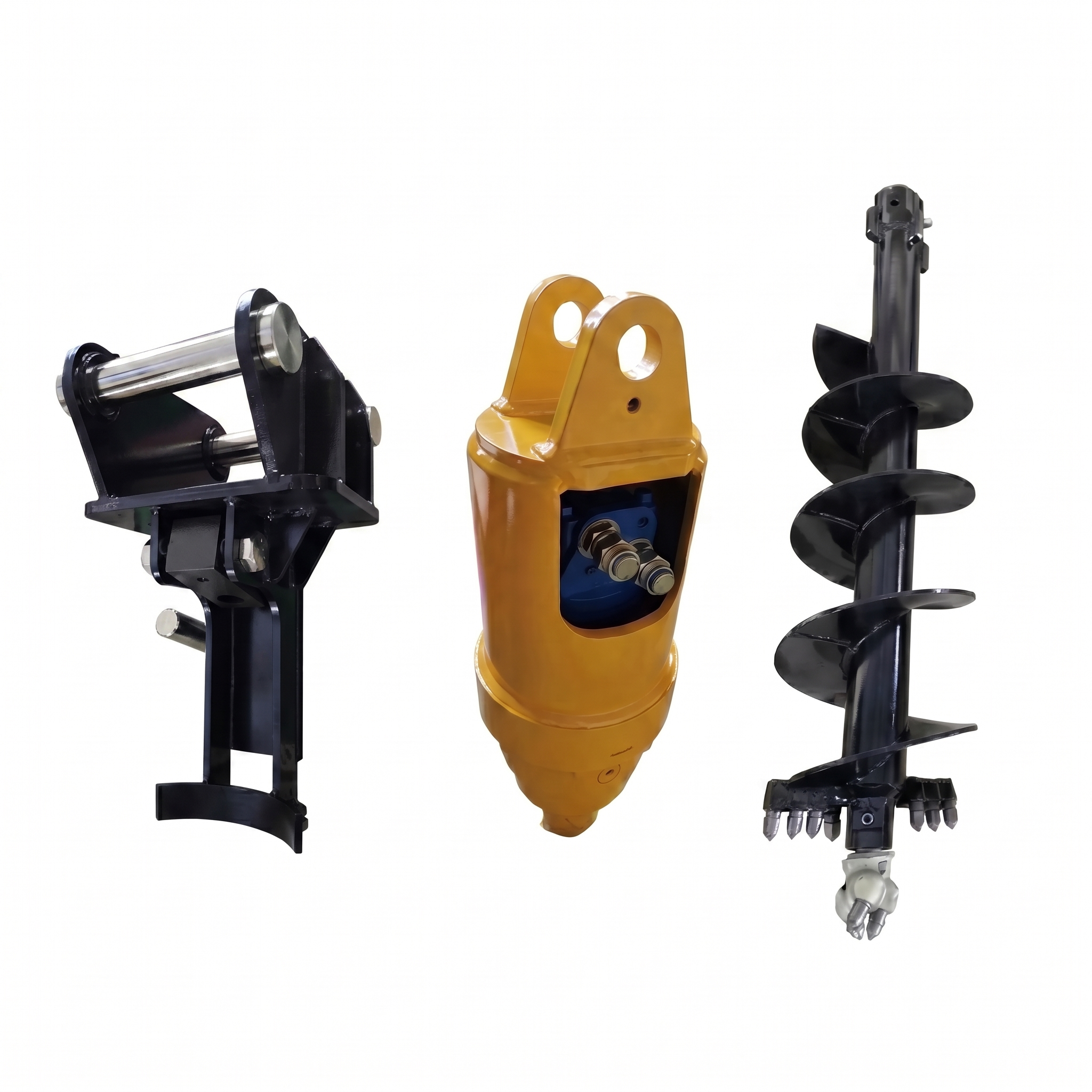 Takeuchi TB120 Excavator Auger Drive with 12″ Rock Bit