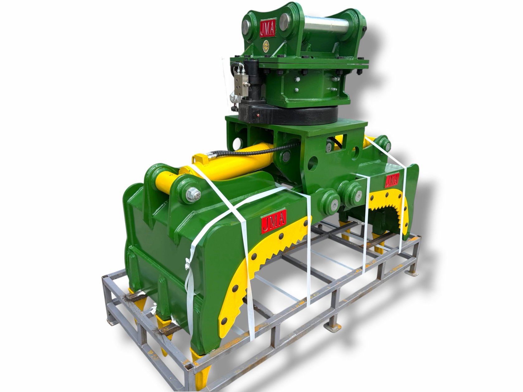 Rotating Hydraulic Grapple For 16 – 25 Tons Excavators. 80mm Pins