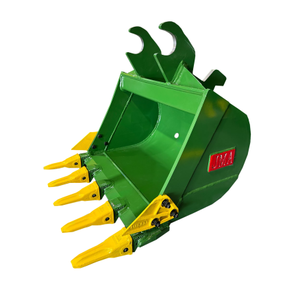 24 Digging Bucket John Deere Wedge Lock Coupler Style for 4 - 8.5 Tons Mini Excavators