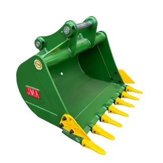 36" Digging Bucket for Backhoe Loaders. 50mm | 45mm Pins