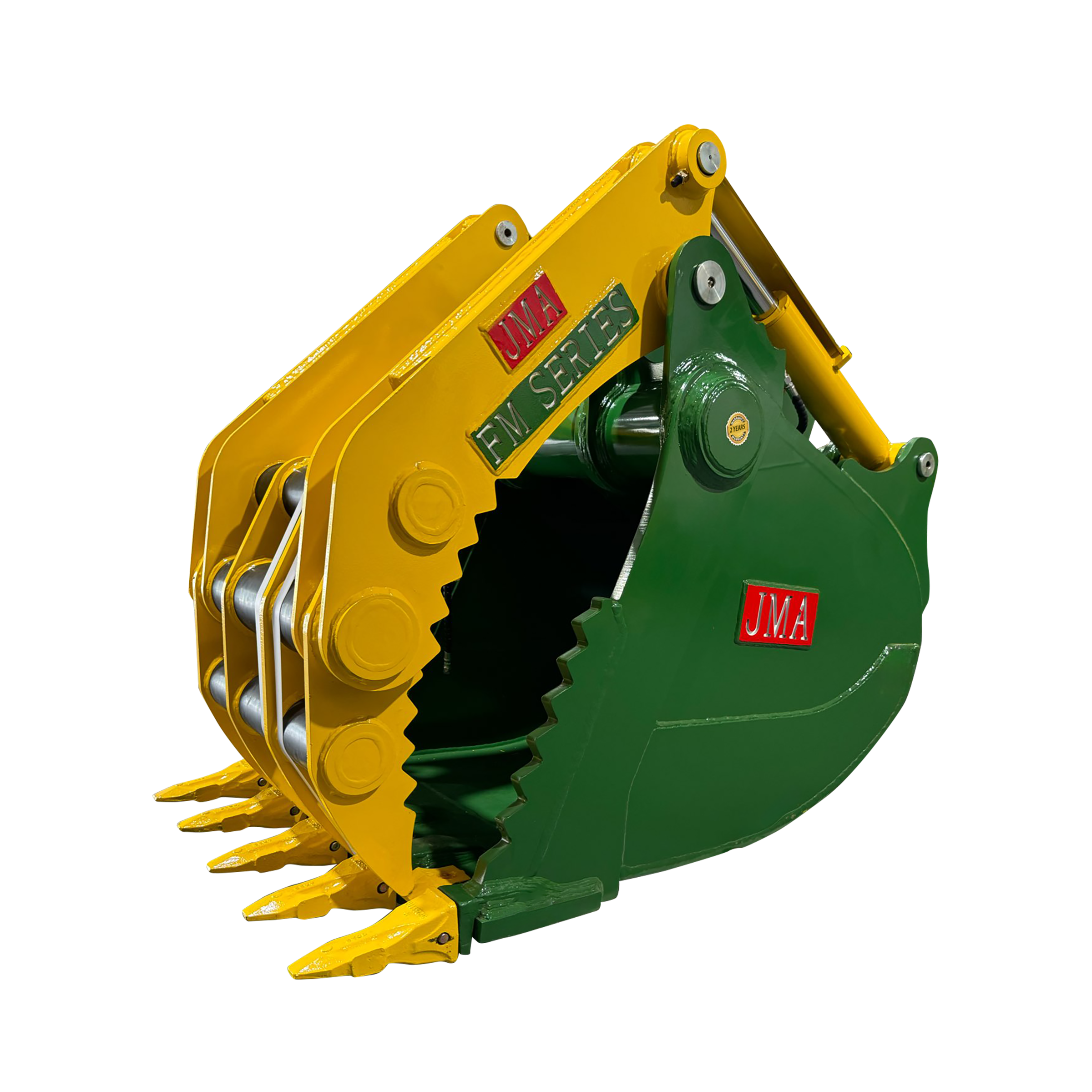 42″ Claw Bucket for 15 – 18 Tons Excavators. 70mm Pins