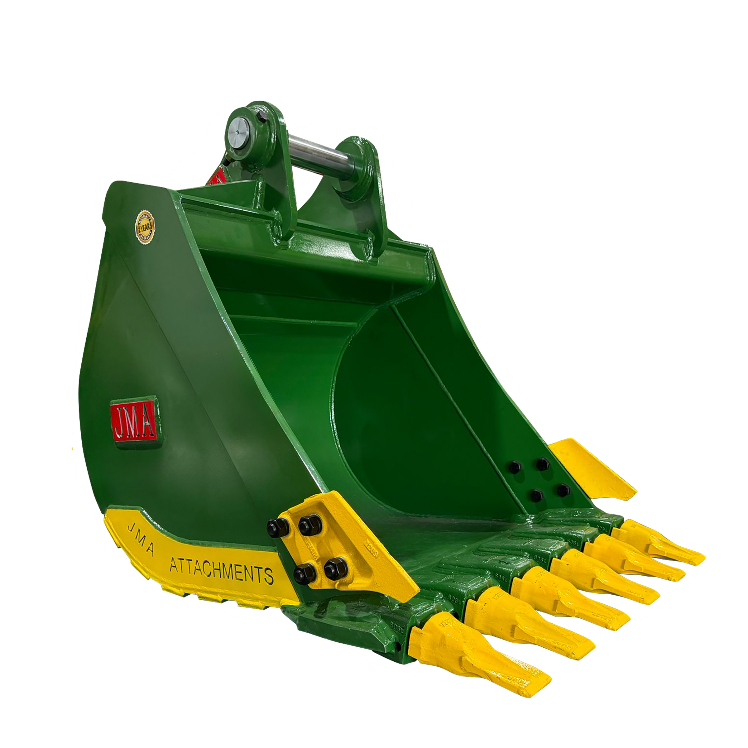 36″ Heavy Duty Digging Bucket for  8 – 13 Tons Excavators. 60mm Pins