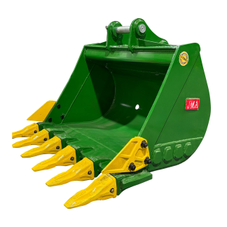 36" Heavy Duty Digging Bucket for 4.5 - 6.5 Tons Mini Excavators. 45mm Pins