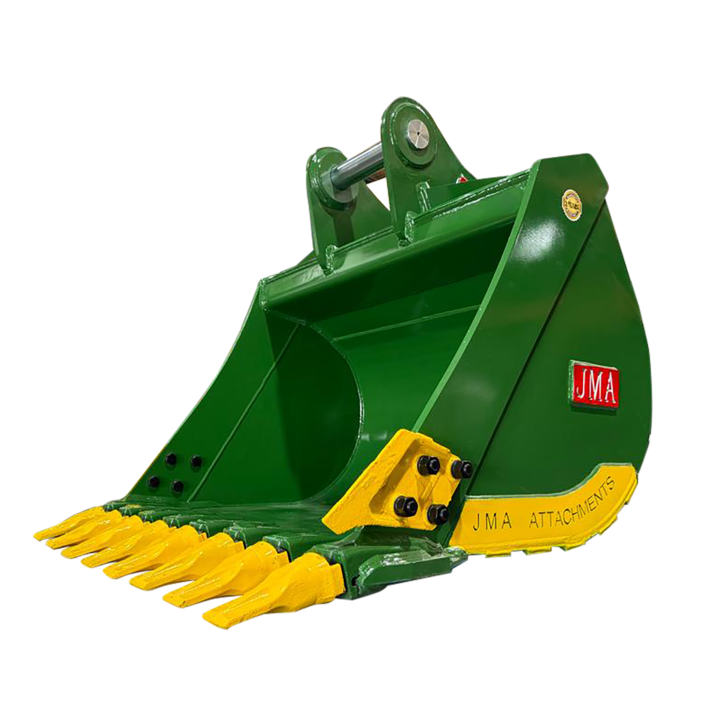 42″ Heavy Duty Digging Bucket for 10 – 15 Tons Excavators.  65mm Pins