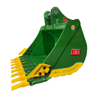 48" Heavy Duty Digging Bucket for 10 - 15 Tons Excavators. 65mm Pins