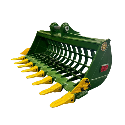 42" Skeleton Bucket with Teeth For 3 - 4.5 Tons Mini Excavators. 40mm Pin