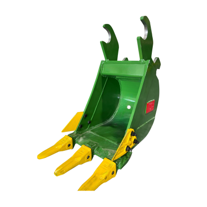 12" Trenching Bucket John Deere Wedge Lock Coupler Style for 2.6 - 3.7 Tons