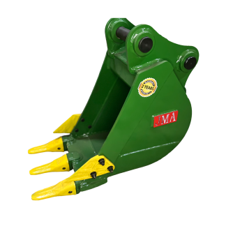 12" Trenching Bucket for 3 - 4.5 Tons Mini Excavators. 38mm Pins