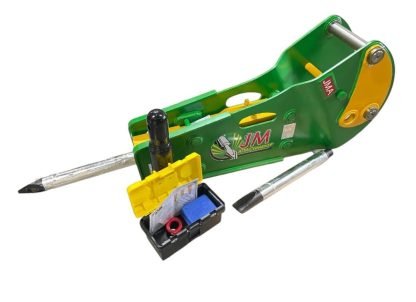 800 Joules Hydraulic Hammer For Backhoe Loaders. 55mm | 50mm Pins