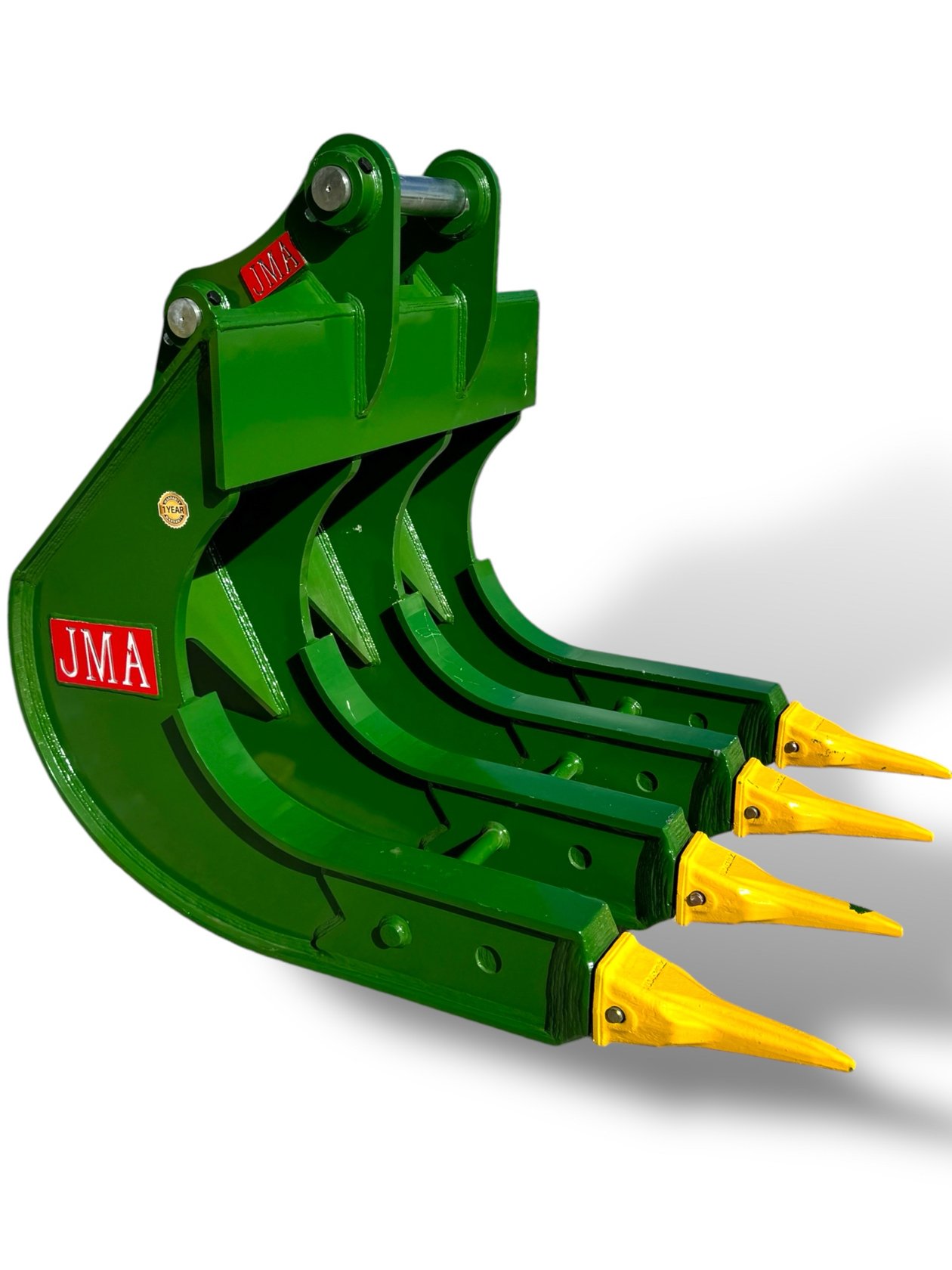 48″ Bucket Rake for 18 – 26 Tons Excavators. 80mm Pins