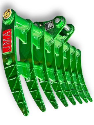 48" Brush Rake for 4.5 - 6.5 Tons Mini Excavators. 45mm Pins