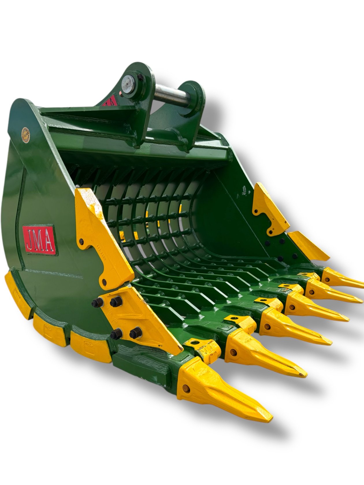66″ Severe Duty Skeleton Bucket with Teeth for 23 – 36 Tons Excavators. 90mm Pins