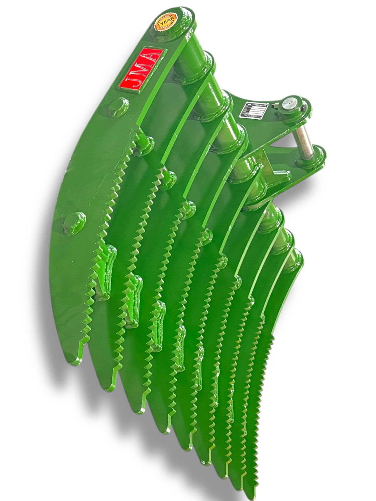 54″ Root Rake for 7 – 10 Tons Excavators. 50mm Pins