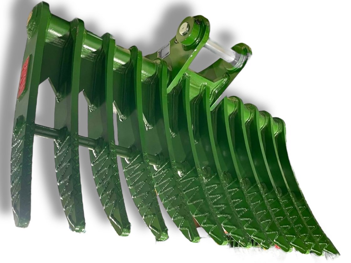 60″ Brush Rake for 15 – 18 tons Excavators. 65mm Pins