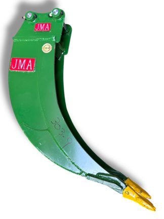 9" Banana Bucket for 5 - 6.5 Tons Mini Excavators. 45mm Pins