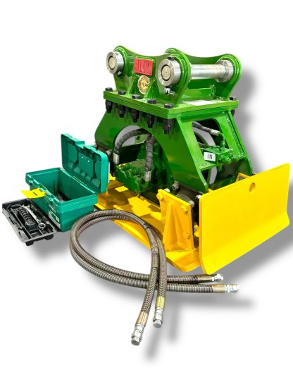Plate Compactor For 3 - 4.5 Tons Mini Excavators. 40mm Pin