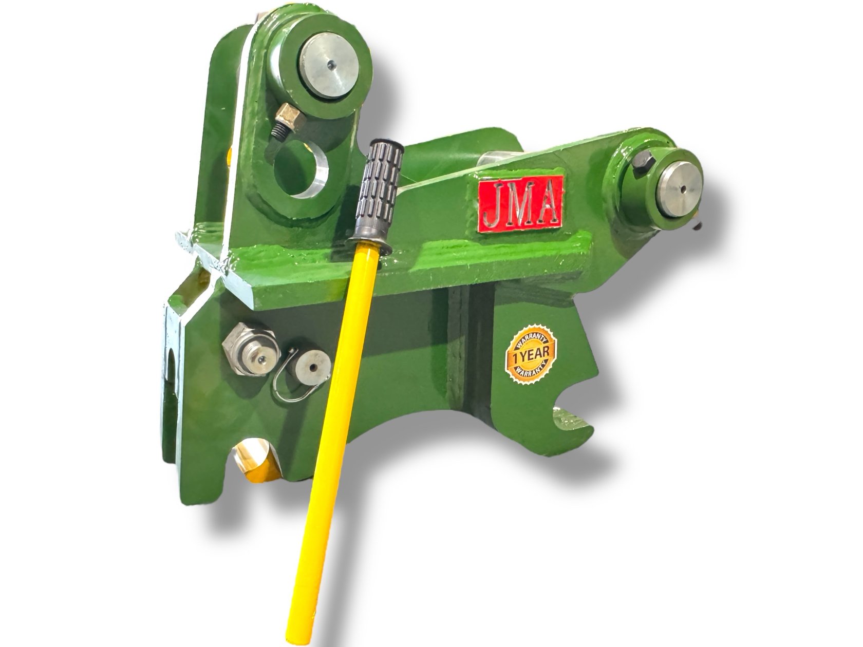 Spring Manual Quick Coupler for Backhoe Loaders. 55mm Pins