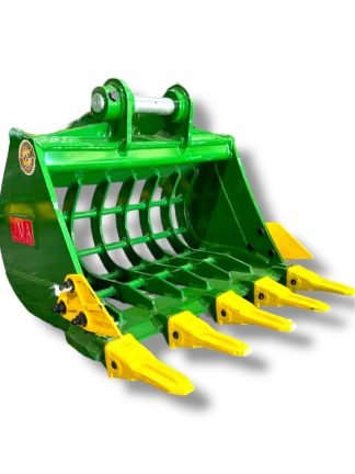 24" Skeleton Bucket with Teeth For 3 - 4.5 Tons Mini Excavators. 40mm Pin