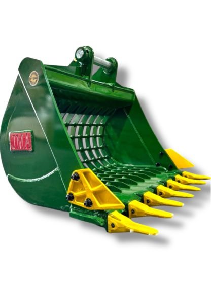 36" Skeleton Bucket with Teeth for 7 - 10 Tons Excavators. 50mm Pins