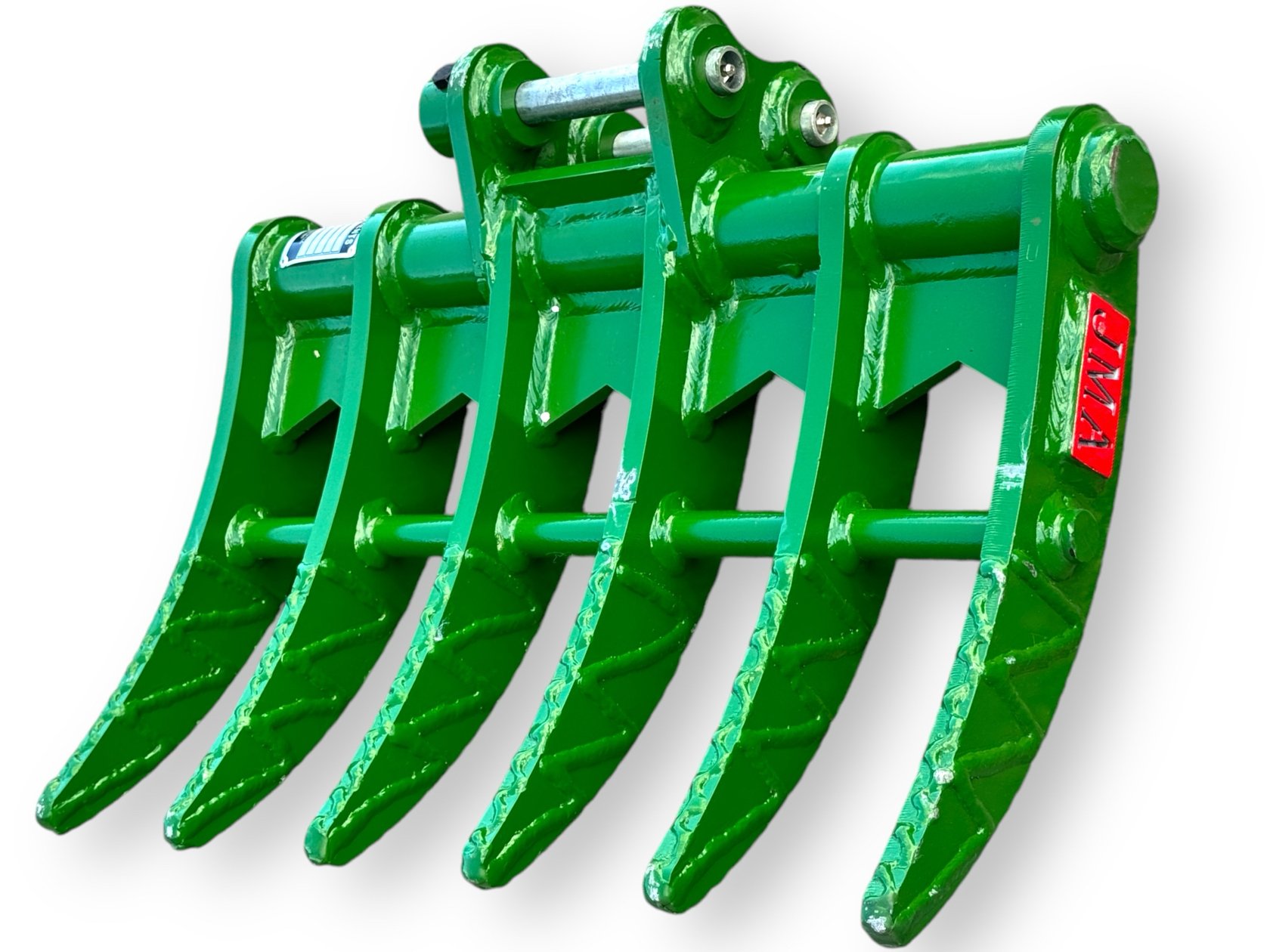 24″ Brush Rake for 0.5 – 1.5 tons Mini Excavators. 25mm Pins