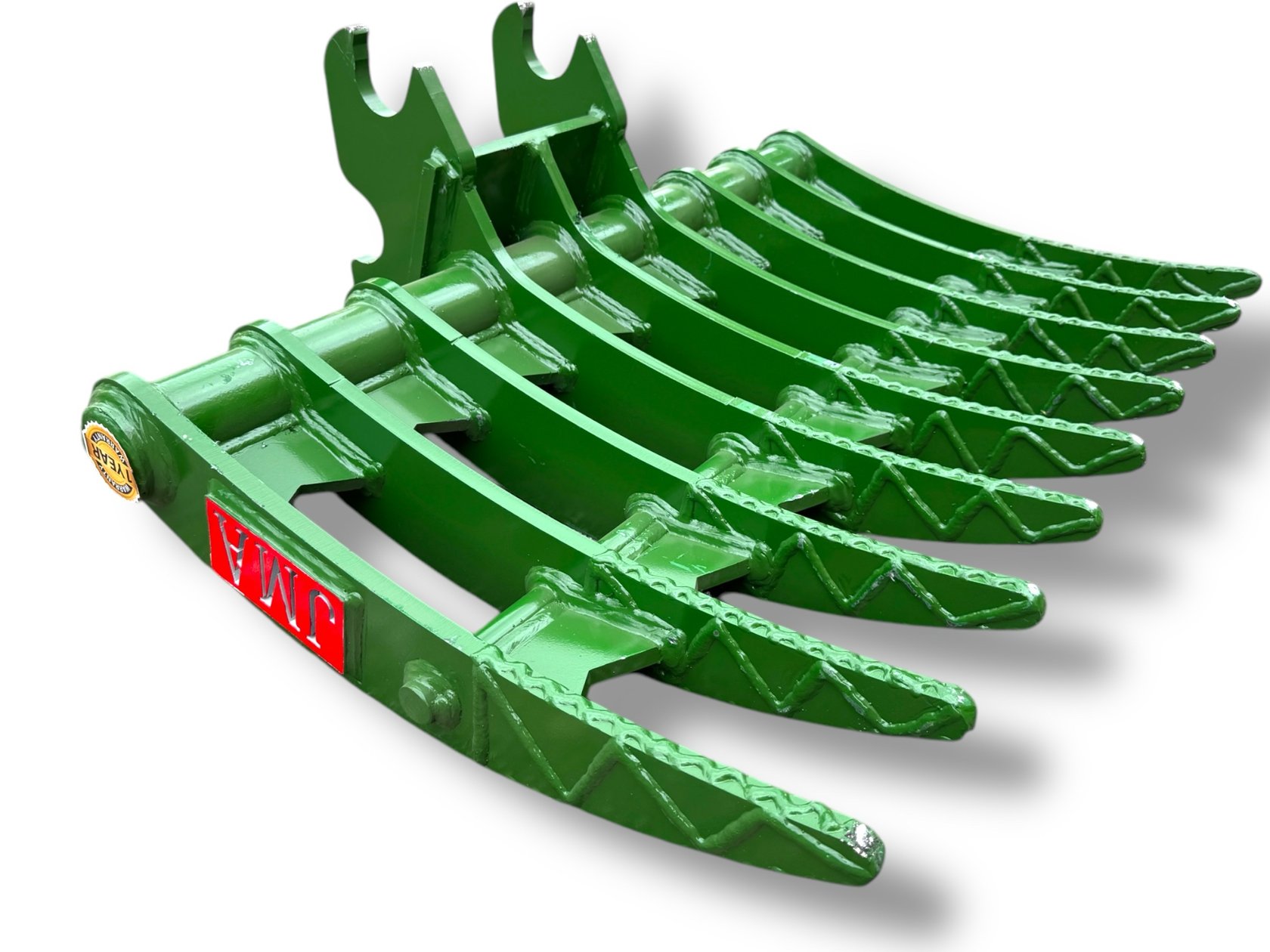 40″ Brush Rake Kubota Wedge Lock Coupler Style for 3 – 4.5 Tons Mini Excavators