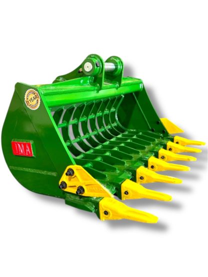 36 Skeleton Bucket with Teeth For 3 - 4.5 Tons Mini Excavators. 40mm Pin