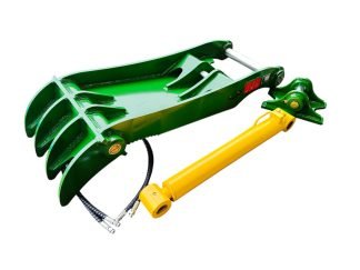 80mm QC Main Pin Hydraulic Thumb for 16 - 25 Tons Excavators