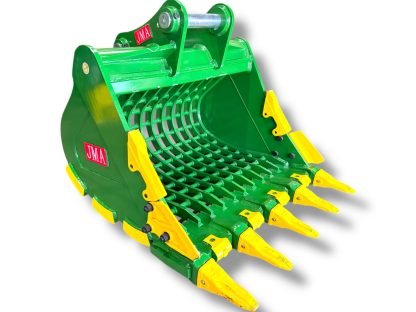 66" Severe Duty Skeleton Bucket with Teeth for 30 - 55 Tons Excavators. 100mm Pins