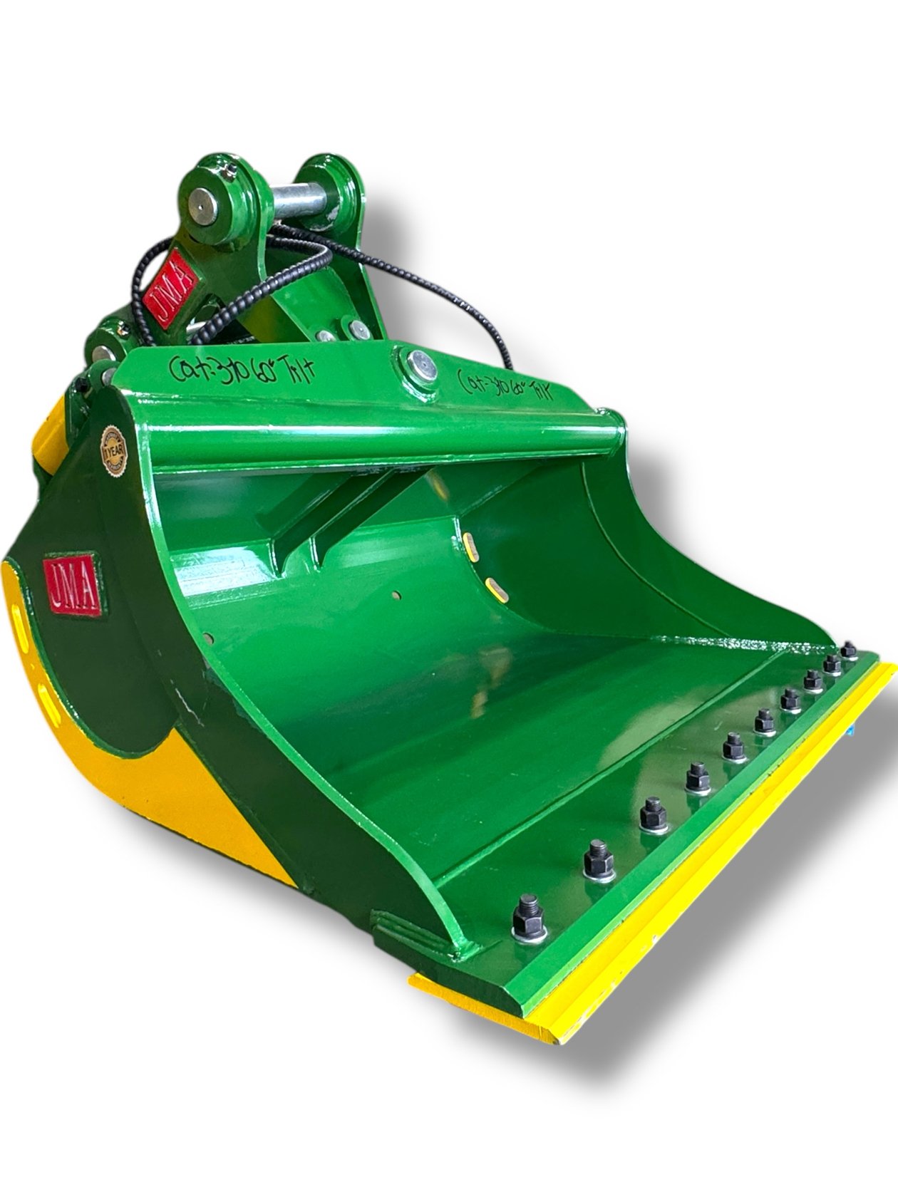 60″ Dual Tilt Bucket for 8 – 13 Tons Excavators. 60mm Pins