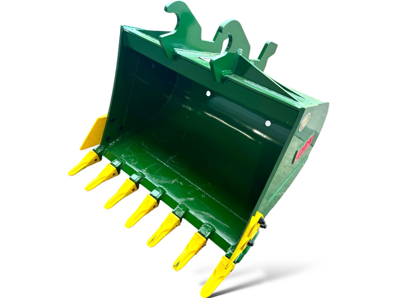 36″ Digging Bucket John Deere Wedge Lock Coupler Style for 4 – 8.5 Tons Mini Excavators