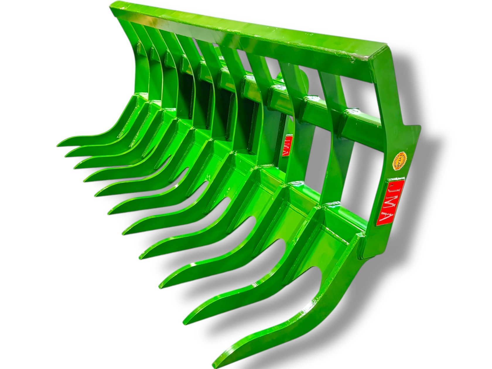 96″ Heavy Duty Loader Root Rake JRB416 for Wheel Loaders