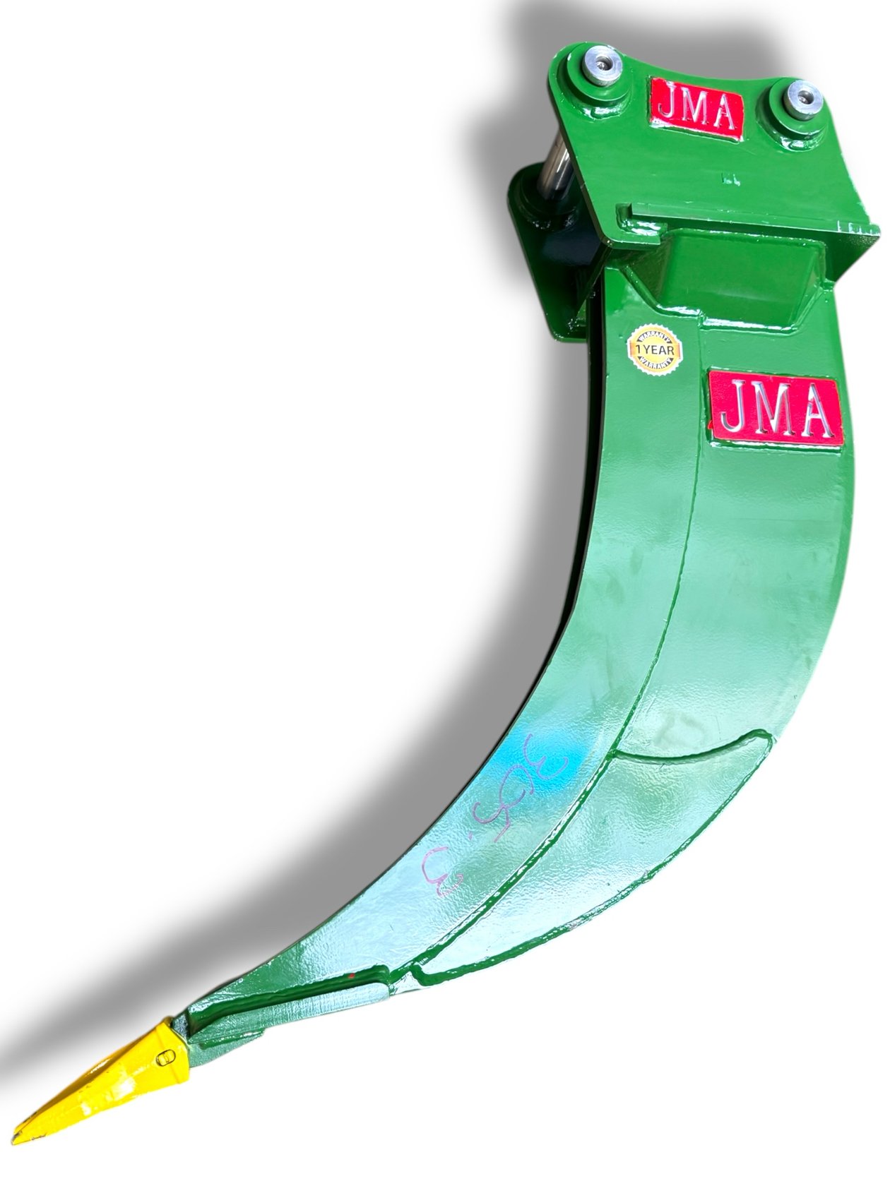 3″ Banana Bucket for 3 – 4.5 Tons Mini Excavators. 40mm Pins