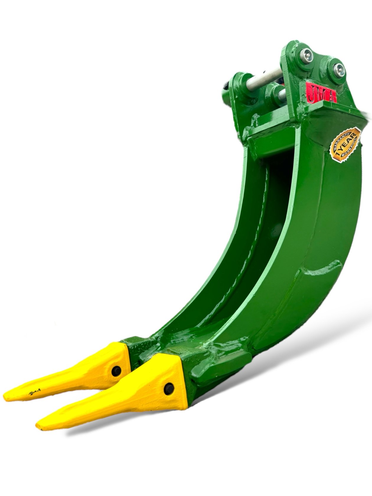 6″ Banana Bucket for 1 – 3 Tons Mini Excavators. 30mm Pins