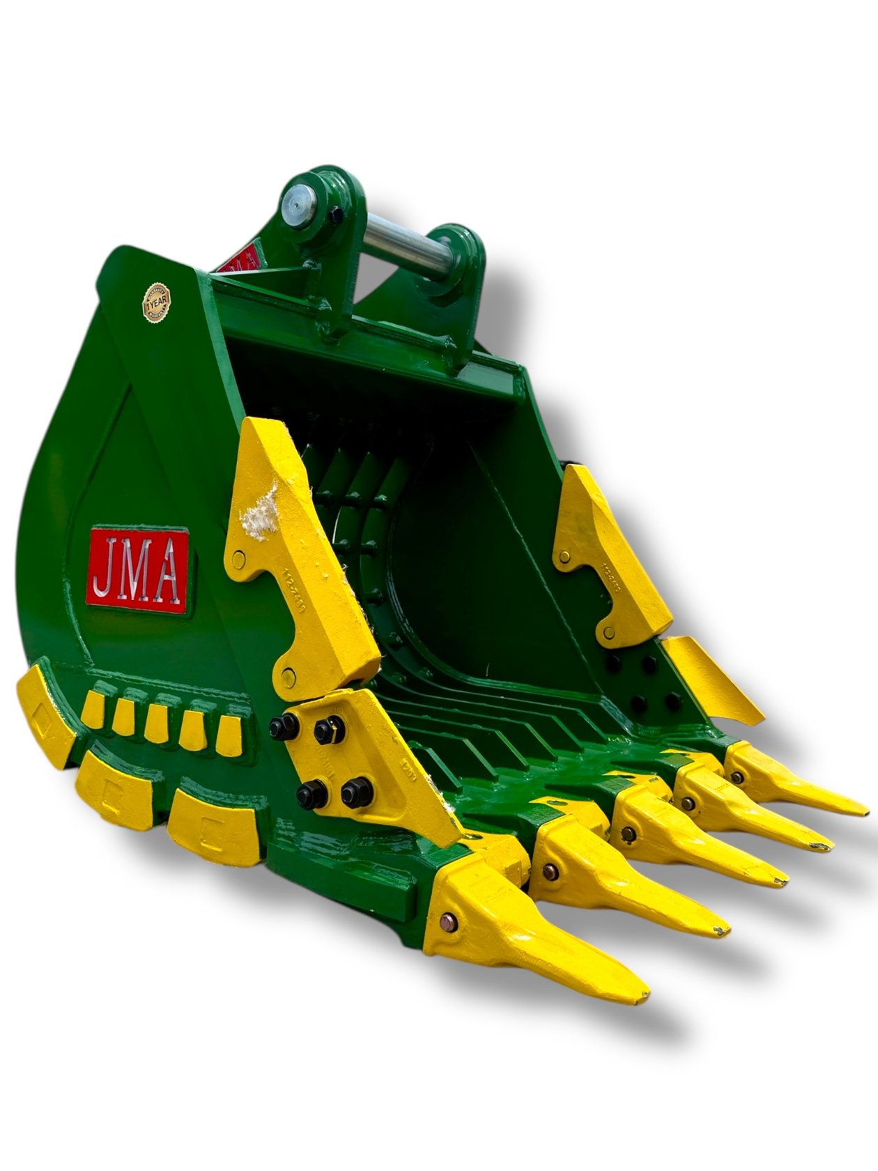 42″ Severe Duty Skeleton Bucket with Teeth for 16 – 25 Tons Excavators. 80mm Pins