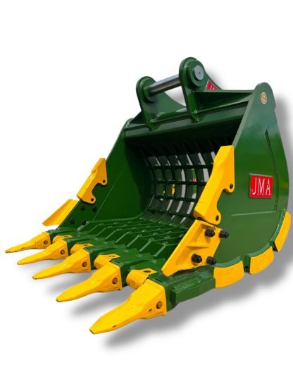 54" Severe Duty Skeleton Bucket with Teeth for 23 - 36 Tons Excavators. 90mm Pins