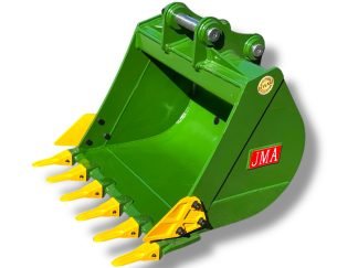 30" Digging Bucket for 4 - 6.5 Tons Mini Excavators. 45mm Pins