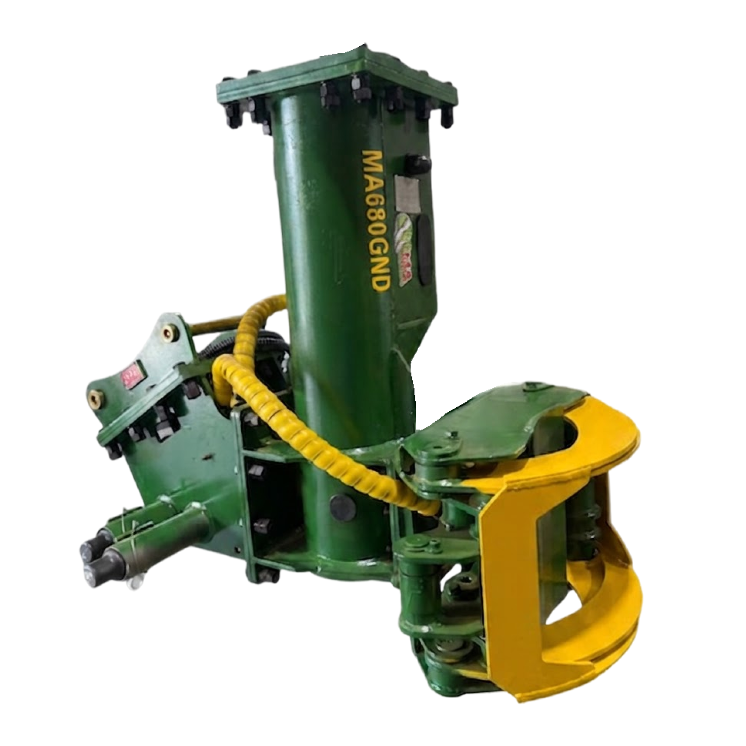 800 Joules Post Driver Hammer For 5 – 10 Tons Mini Excavators with 45mm pins & Skid Steers