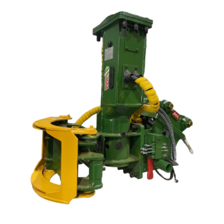 500 Joules Post Driver Hammer For 3 - 6.5 Tons Mini Excavators & Skid Steers
