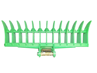 118" Brush Rake for 33 - 55 Tons Excavators. 100mm Pins
