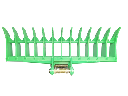 118" Brush Rake for 33 - 55 Tons Excavators. 100mm Pins
