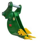 8″ Trenching Bucket for Backhoe Loaders. 50mm | 45mm Pins