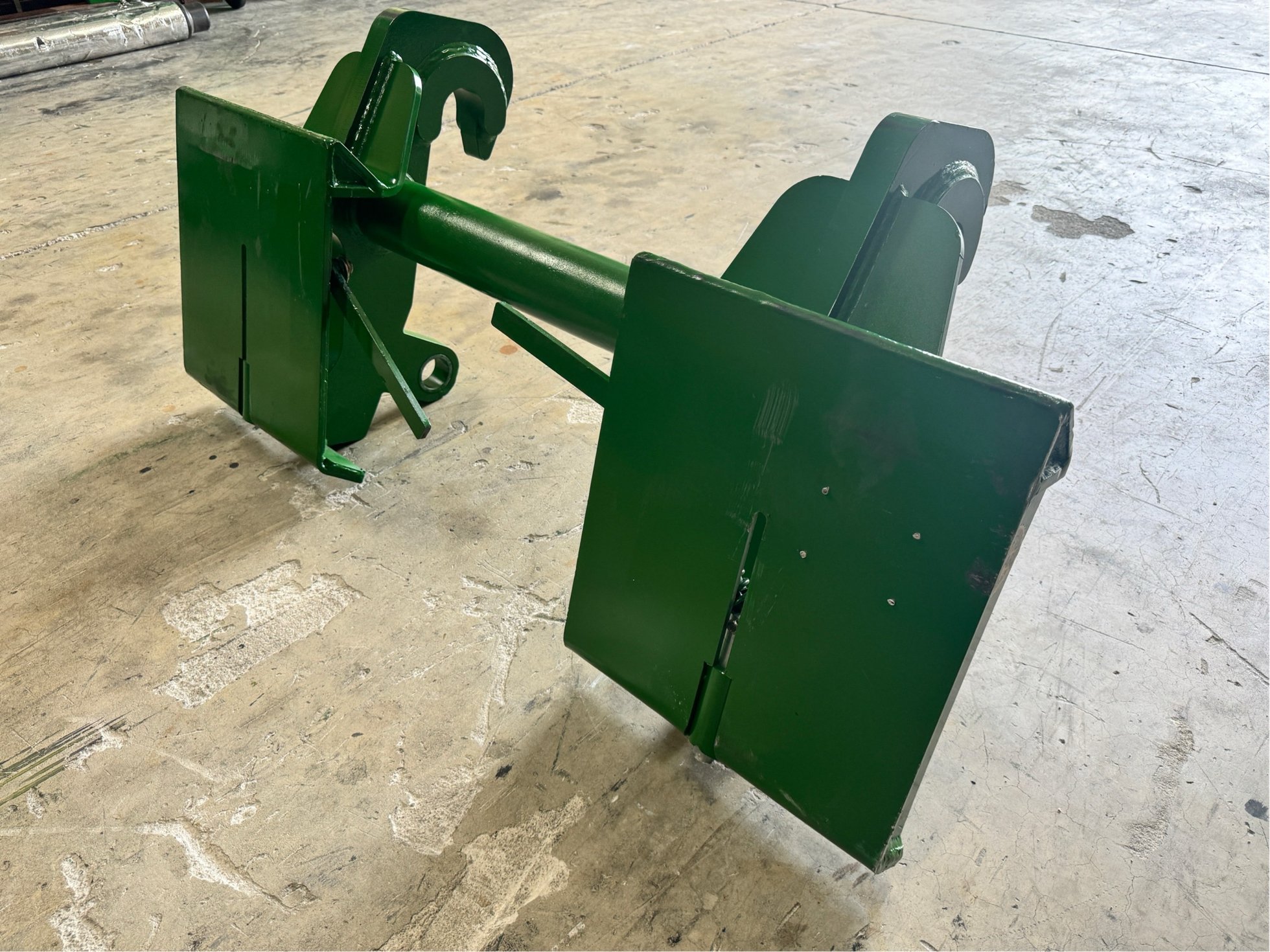 JRB E Series Manual Quick Coupler for Wheel Loader to Skid Steer Adapter