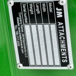 Ripper Tooth – Bobcat X-Change Coupler For 3 – 9 Tons Mini Excavators