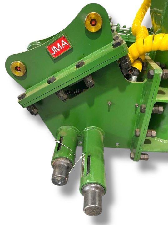 1,000 Joules Post Driver Hammer for 7 – 10 Tons Excavators with 50mm pins & Skid Steers