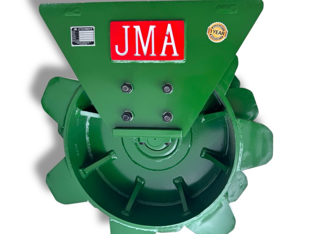 25″ Compaction Wheels for 16 – 25 Tons Excavator. 80mm Pins