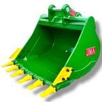 48″ Heavy Duty Digging Bucket for 16 – 18 Tons Excavators. 80mm Pins
