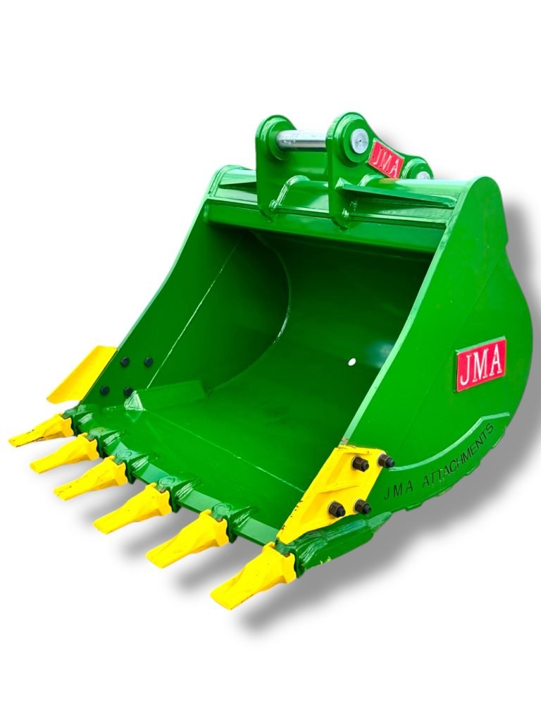 48″ Heavy Duty Digging Bucket for 16 – 18 Tons Excavators. 80mm Pins