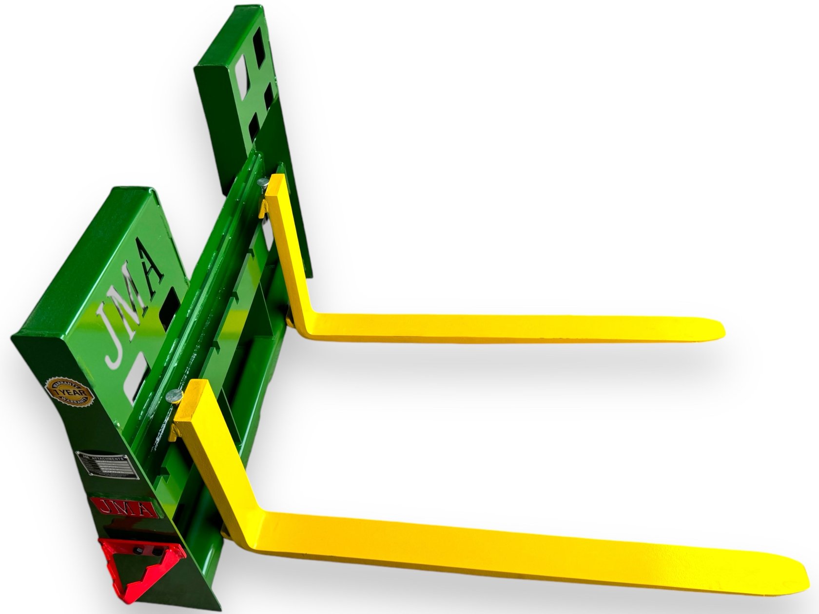 60″ Pallet Forks Class 2 Heavy Duty 5,500 lbs capacity for Skid Steers